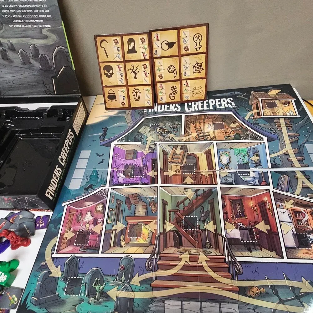 Finders Creepers Board Game Micro Games of America App-Vanced